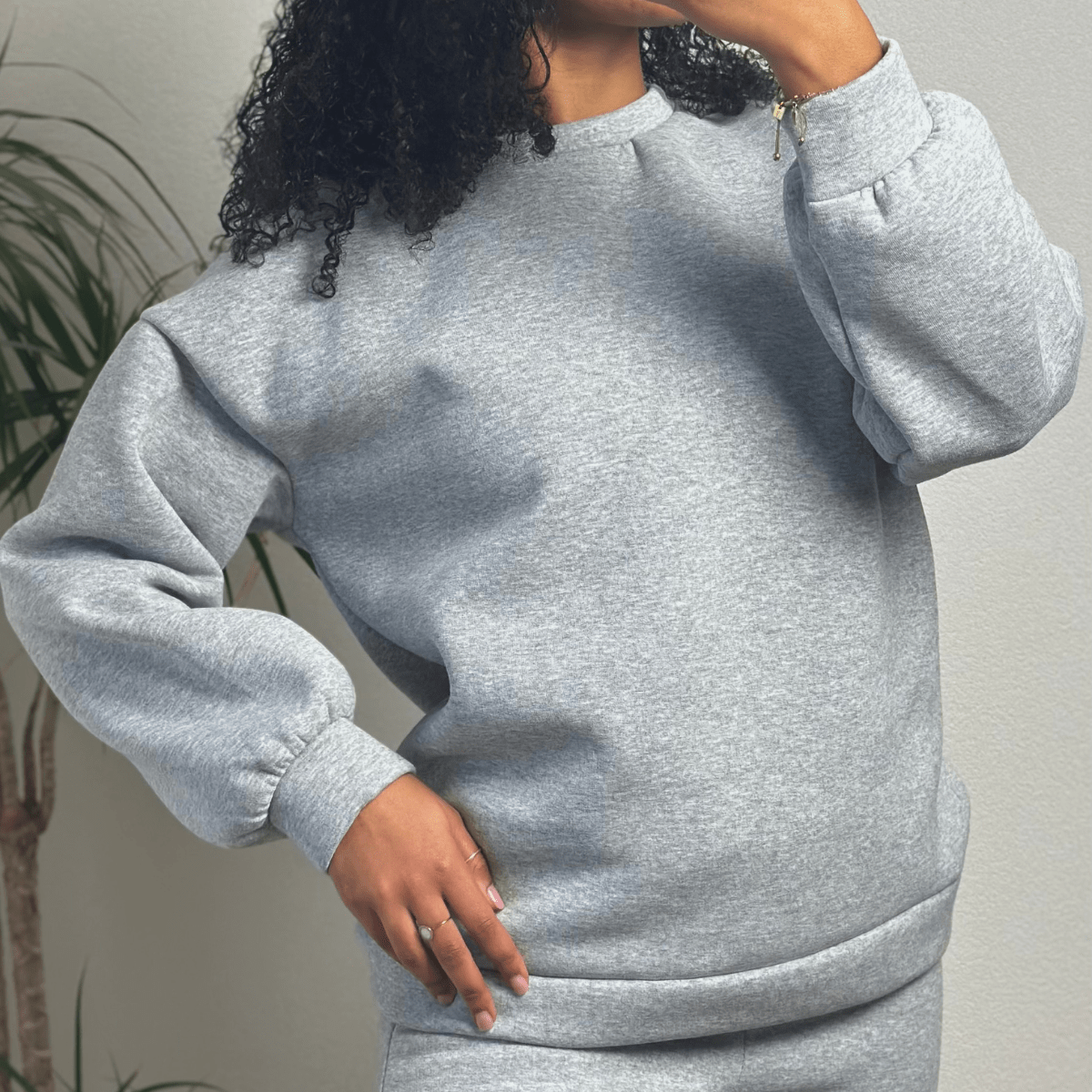 Ensemble Jogging Sweat Gris